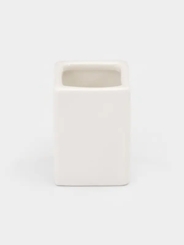 Подставка для зубочисток Magistro &laquo;Бланш&raquo;. 4&times;5 см, фарфор, белая