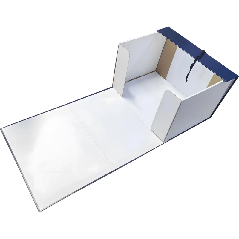 Короб архивный складной Attache А4, 200мм, синий