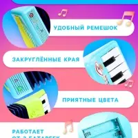 Музыкальная гармошка &laquo;Весело поём&raquo;, цвета МИКС