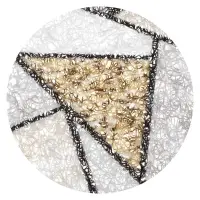 Коврик придверный тм VETTA Lapsha, ПВХ, 40х60 см, 2 дизайна, без резиновой подложки