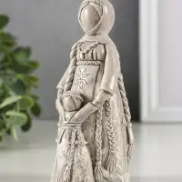 Фигурка гипс &laquo;Берегиня Ведучка&raquo;, 13&times;6 см, под камень