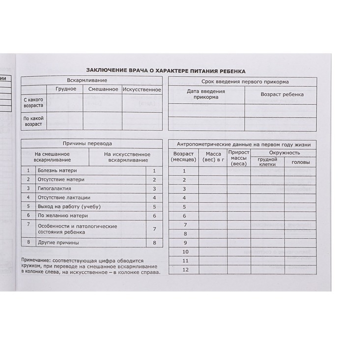 Медицинская карта ребёнка "Поиграем", форма №112/у, 60 листов