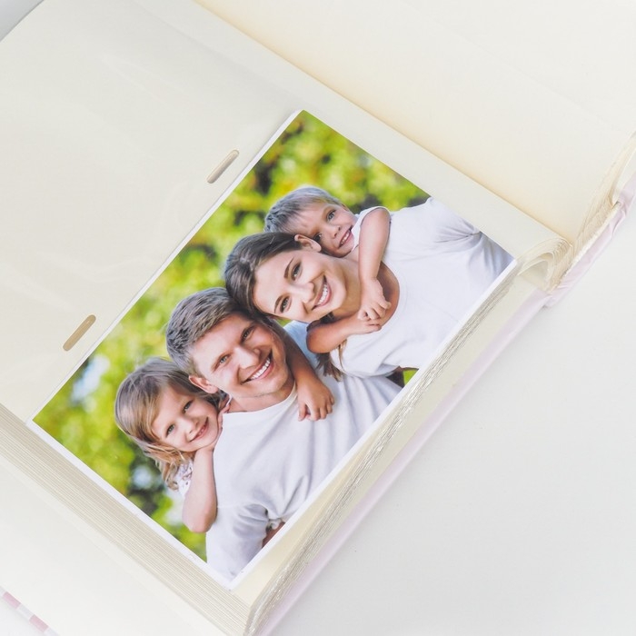 Фотоальбом на 200 фото 10x15 см. Фотоальбом на 200 фото 10x15 см. "Детский.Розовый"