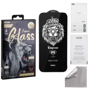 Защитное стекло для iPhone 15/16 9D Private Emperor Series GL-35 REMAX