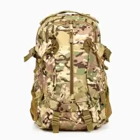 Рюкзак тактический туристический Storm tactic, 30 л, с карманами, расцветка мультикам, бежевый