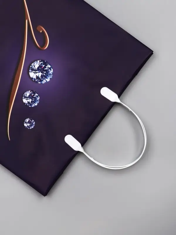 Пакет, мягкий пластик, синий, 29&times;30 см, 100 мкм