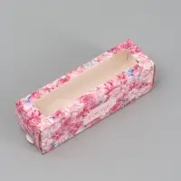 Коробка подарочная для макарун &laquo;Для тебя&raquo;, 18&times;5.5&times;5.5 см