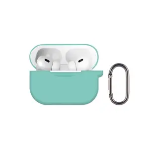 Чехол для AirPods Pro 3 с карабином №16 Coast Blue