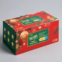 Гирлянда &laquo;Нить&raquo; 20 м, IP44, белая нить, 200 LED, свечение синее, 8 режимов, 220 В