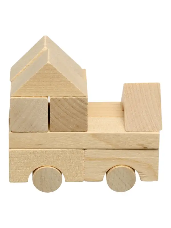 Строительный набор №3, 90 элементов (картонная коробка) И716