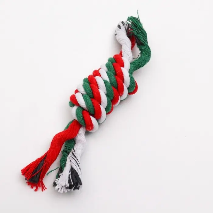 Игрушка канатная &laquo;Зимняя плетёнка&raquo;, малая, до 19 см, 25-29 г, разноцветная