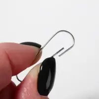 Карабин проволочный набор 50 шт 30х10мм железо серебряный Карабин проволочный набор 50 шт 30х10мм железо серебряный