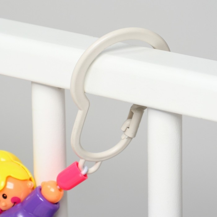 Растяжка на коляску/кроватку «Человечки», 3 игрушки, Крошка Я Растяжка на коляску/кроватку «Человечки», 3 игрушки, Крошка Я