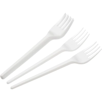 Вилка одноразовая 165мм, бел.,&nbsp;Выбор есть ПС 100шт/уп