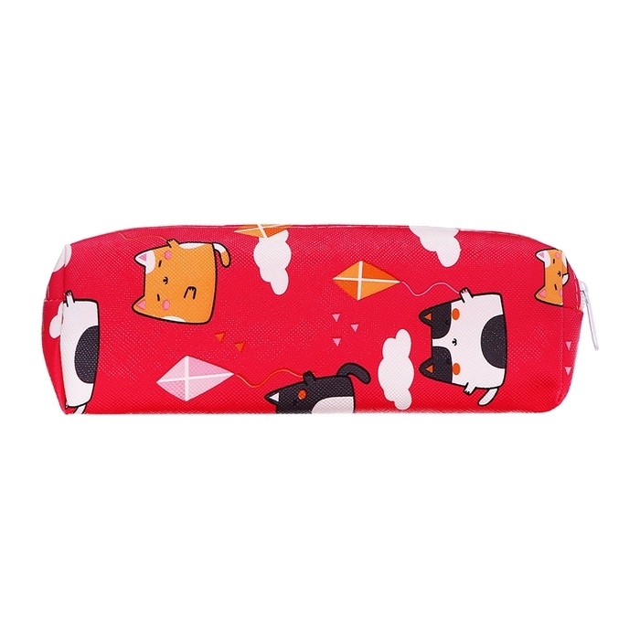 Пенал школьный «Кошечки», на молнии, МИКС Пенал школьный «Кошечки», на молнии, МИКС