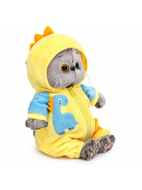 Мягкая игрушка &laquo;Кот Басик baby в кигуруми Дракончик&raquo;, 20 см