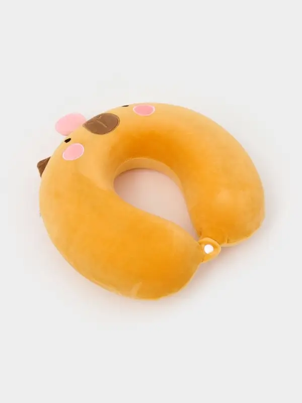 Мягкая игрушка - антистресс подголовник "Капибара"