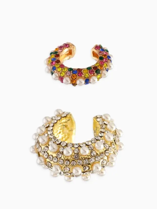 Каффы (набор 2 шт) Каффы (набор 2 шт) "Бублики", цветные