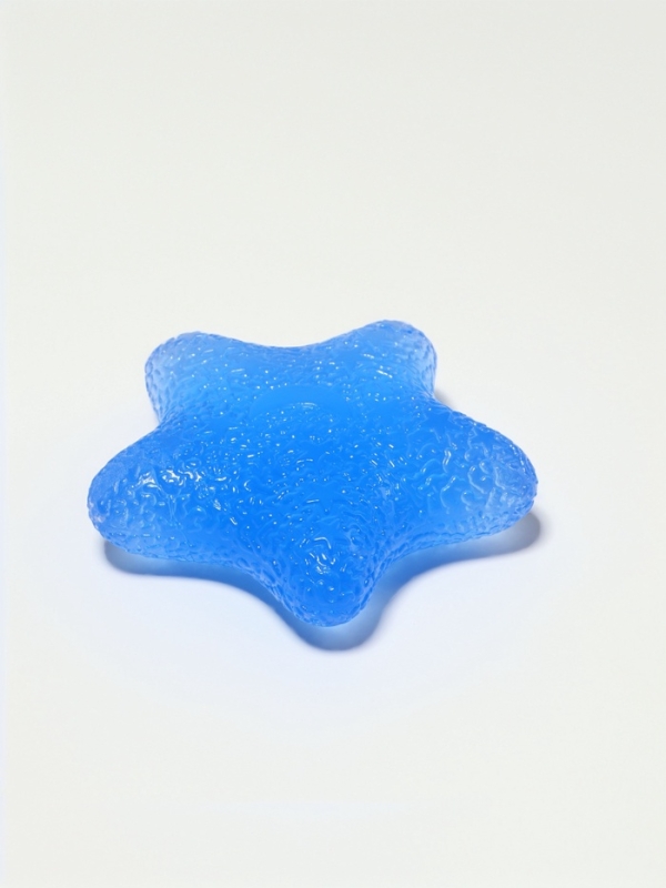 Массажёр реабилитационный TPR (термопласт резина) нагр 30кг d 8см син накл OT