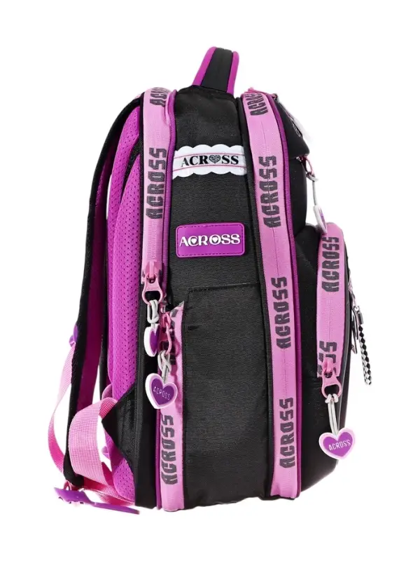 Рюкзак школьный эргоном.спинка Across 194 37*28*12 дев + пен, меш, папка 25-369-7 Рюкзак школьный эргоном.спинка Across 194 37*28*12 дев + пен, меш, папка 25-369-7