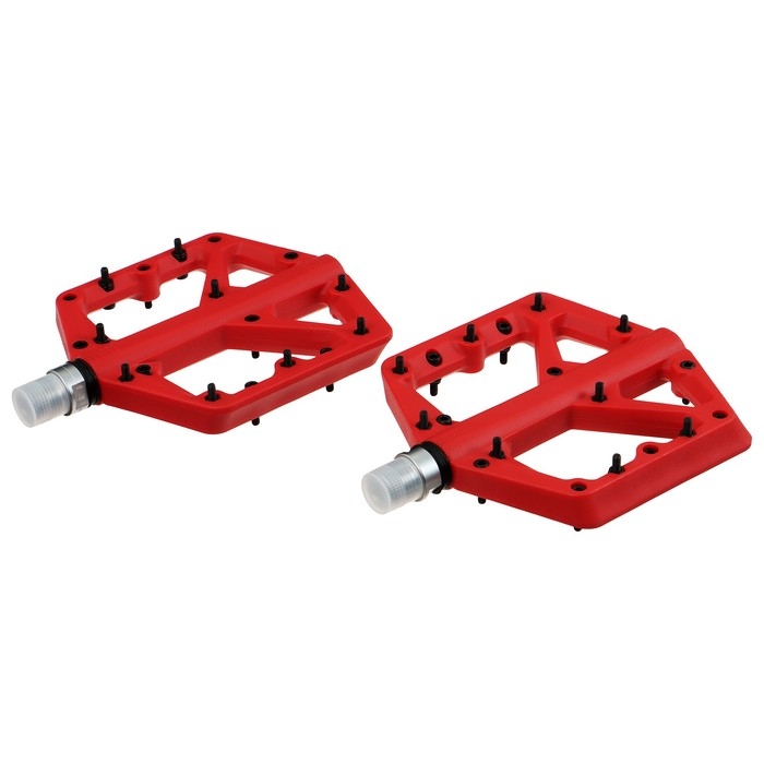 Педали для велосипеда, 9/16", с подшипником, нейлон, съёмные шипы