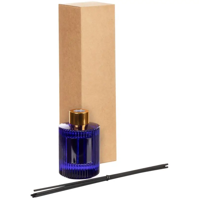 Диффузор ароматический Fragnola, пряная древесина и кардамон, темно-синий