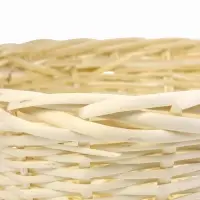 Набор корзин 3 шт ИВА 35x35x14 30x30x12 25х25x11 см ПЛЕТ ручка h=20/18/16 см