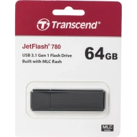 Флеш-память Transcend JetFlash 780, 64Gb, USB 3.1 G1, чер, TS64GJF780