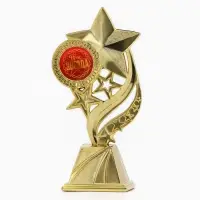 Кубок &laquo;Ты звезда&raquo;, наградная фигура, золото, пластик, 16.5&times;5.8&times;8 см