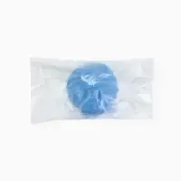 Игрушка пищащая "Мячик" для собак, 6,5 см, голубая