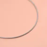 Спицы круговые, для вязания, с металлическим тросом, d=2.5 мм, 14/80 см