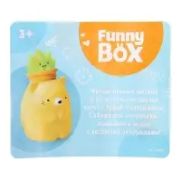 Игрушка - сюрприз Funny Box &laquo;Зверята&raquo;: фигурка, наклейки, МИКС