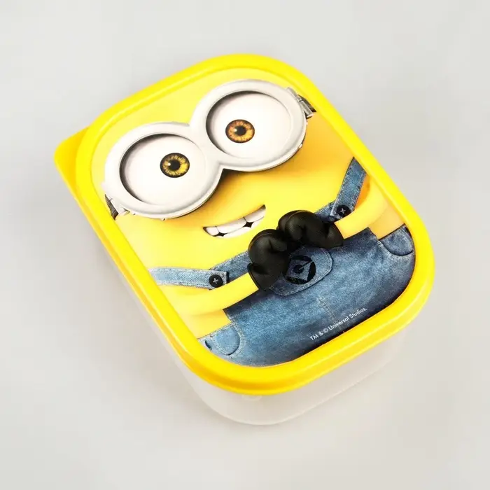 Ланч-бокс детский прямоугольный 500 мл, &laquo;Миньон&raquo;, Гадкий Я