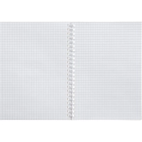 Бизнес-тетрадь Flakes pink обложка УФ лак, спираль, А5, 48л, клетка