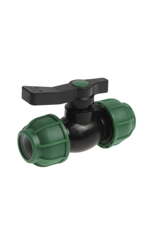 Кран шаровой ПНД ZEIN, 25 мм, цанга