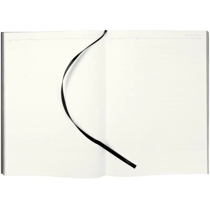 Ежедневник Flat Maxi, недатированный, иссиня-черный