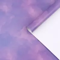 Бумага упаковочная &laquo;Космос&raquo;, глянец, 70&times;100 см, 1 лист