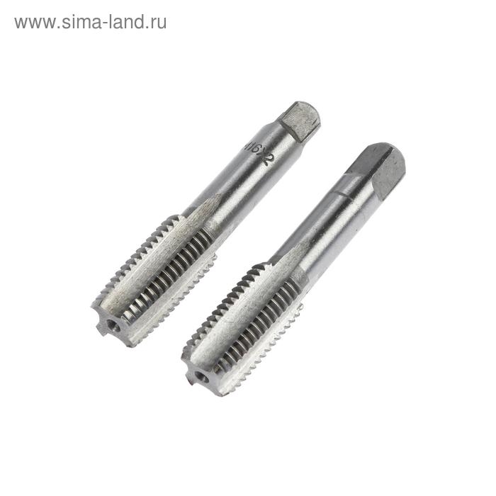 Метчики метрические ручные ТУНДРА, М16 х 2 мм, комплект из 2 шт. Метчики метрические ручные ТУНДРА, М16 х 2 мм, комплект из 2 шт.