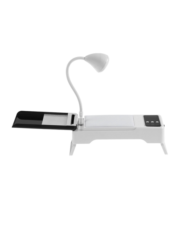 Лампа для гель лака, LED. 24 диода, 72 Вт, от USB, складная, белая Лампа для гель лака, LED. 24 диода, 72 Вт, от USB, складная, белая