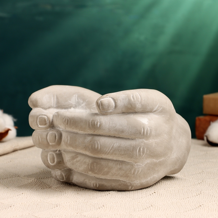 Кашпо-подсвечник  Кашпо-подсвечник "Руки" 18х18х12см