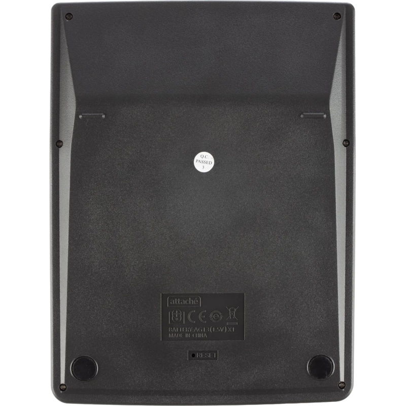 Калькулятор настольный Attache CDB1201-BK 12-разрядный черный 205x155x35 мм