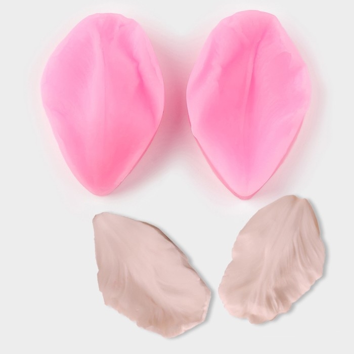 Молд «Лепесток яблони», силикон, 2 предмета, 5,1×3,8 см, цвет МИКС Молд «Лепесток яблони», силикон, 2 предмета, 5,1×3,8 см, цвет МИКС