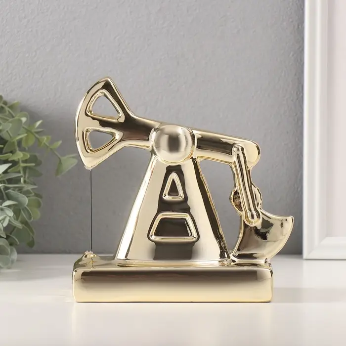 Копилка для денег &laquo;Нефтяная вышка&raquo;, керамика, 8&times;17&times;16.9 см