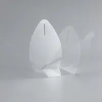 Складная прозрачная коробка из PVC, для упаковки подарков, 7×7×7 см