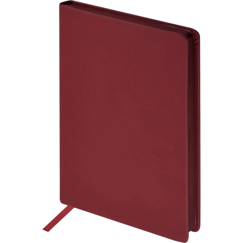 Ежедневник недатированный А5 MEGAPOLIS COLOR иск.кожа БОРДОВЫЙ 3-753/02