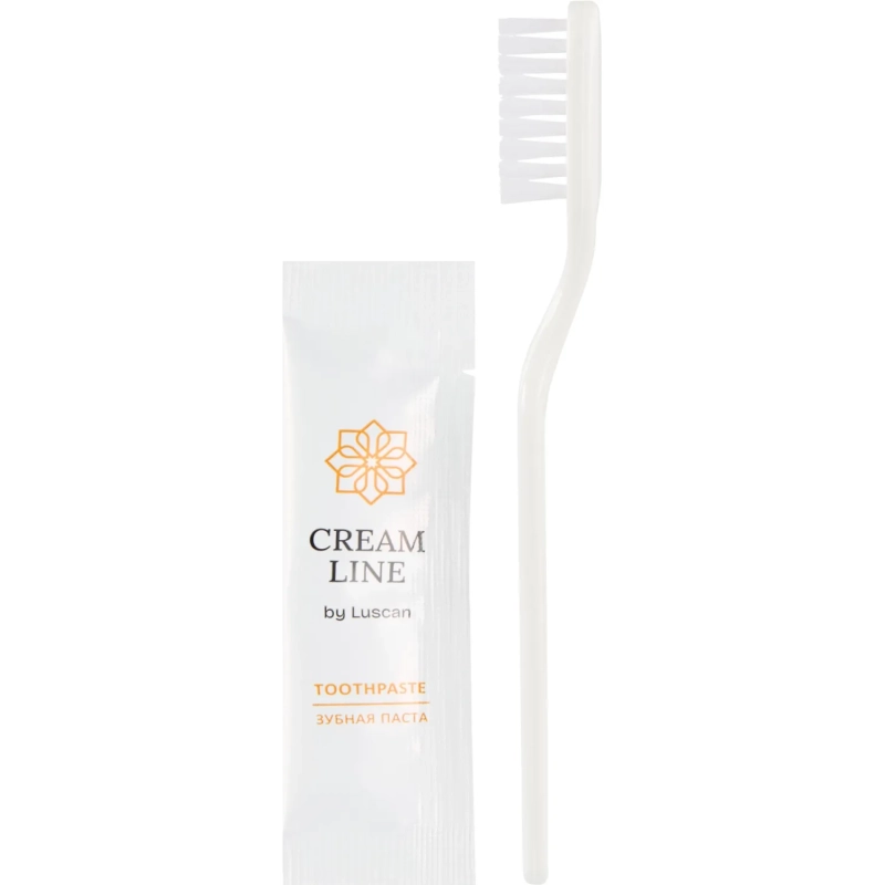 Набор зубной Luscan Cream Line, флоупак,300шт