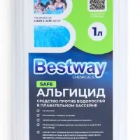 Альгицид SAFE против водорослей, 1 л, не пенится, пролонгированного действия, B1909211 Bestway