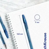 Ручка гелевая R=301 Original Gel, узел 0.5 мм, чернила синие, длина линии письма 600 метров