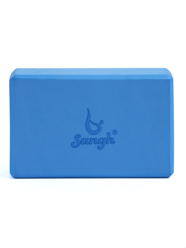 Блок для йоги 23 х 15 х 7,5 см, вес 120 гр, цвет синий Блок для йоги 23 х 15 х 7,5 см, вес 120 гр, цвет синий