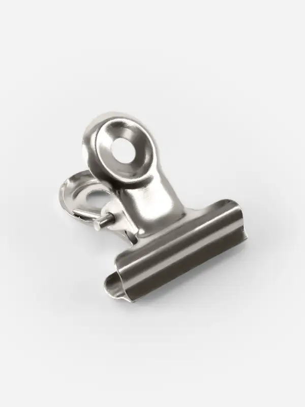 Зажимы для кроя, 2.1 см, 10 шт., цвет серебряный